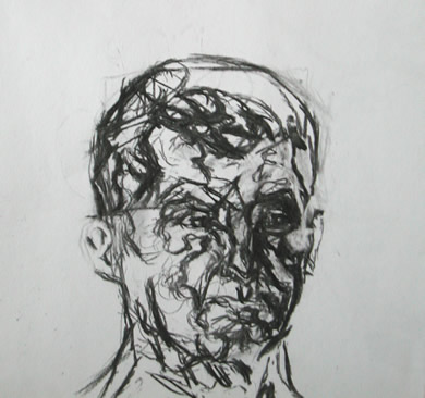 Man in shadow